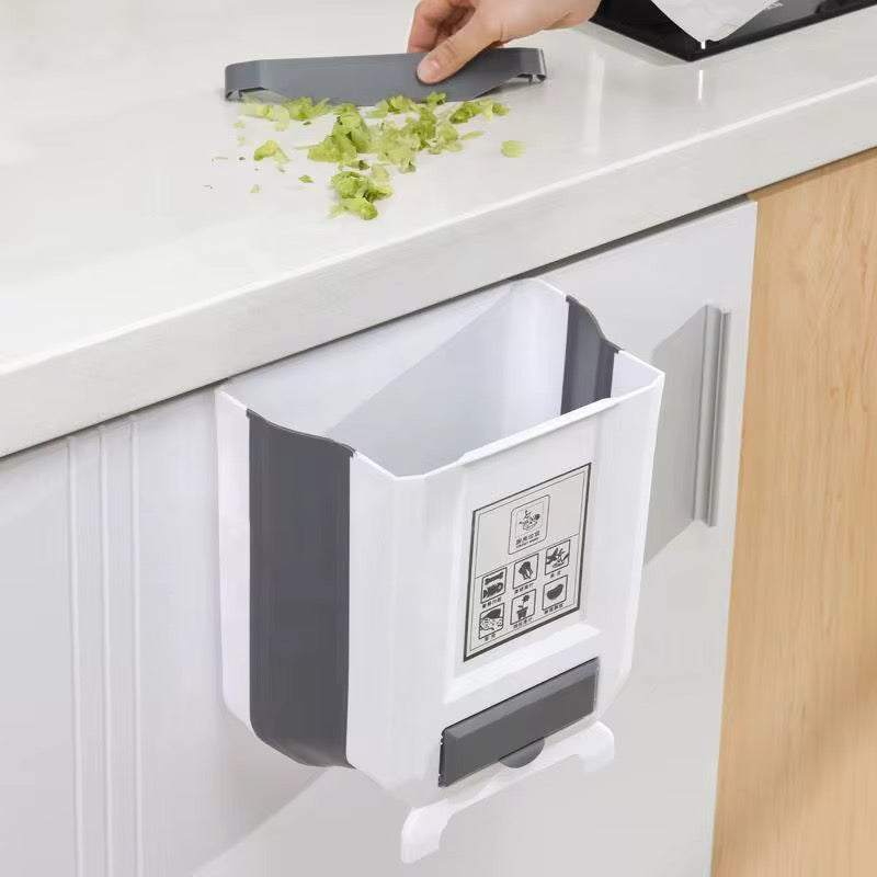 Kitchen hanging garbage