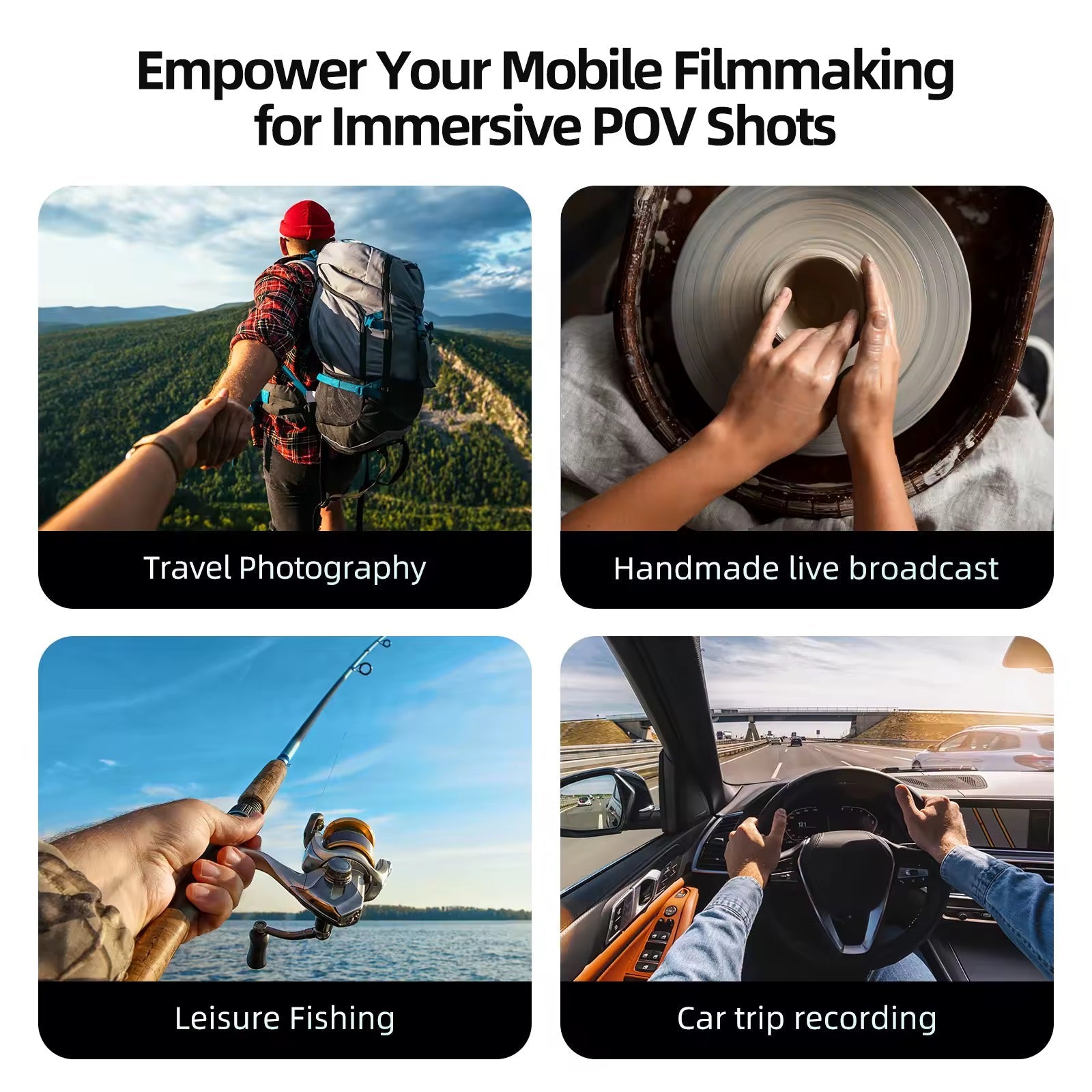 Magnetic Neck Phone Holder