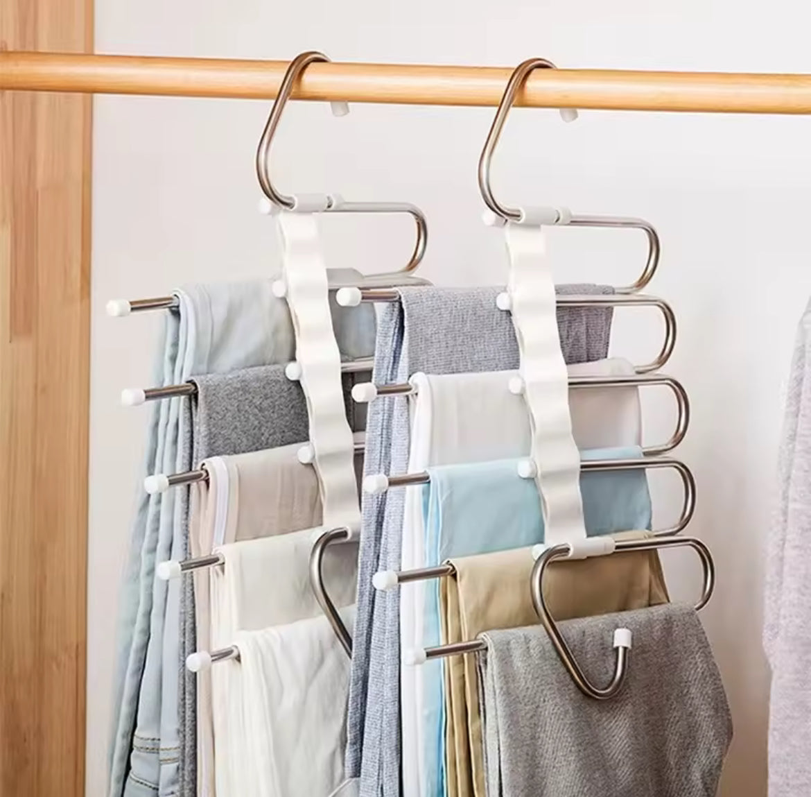 Multi-functional 5 in 1 Hanger