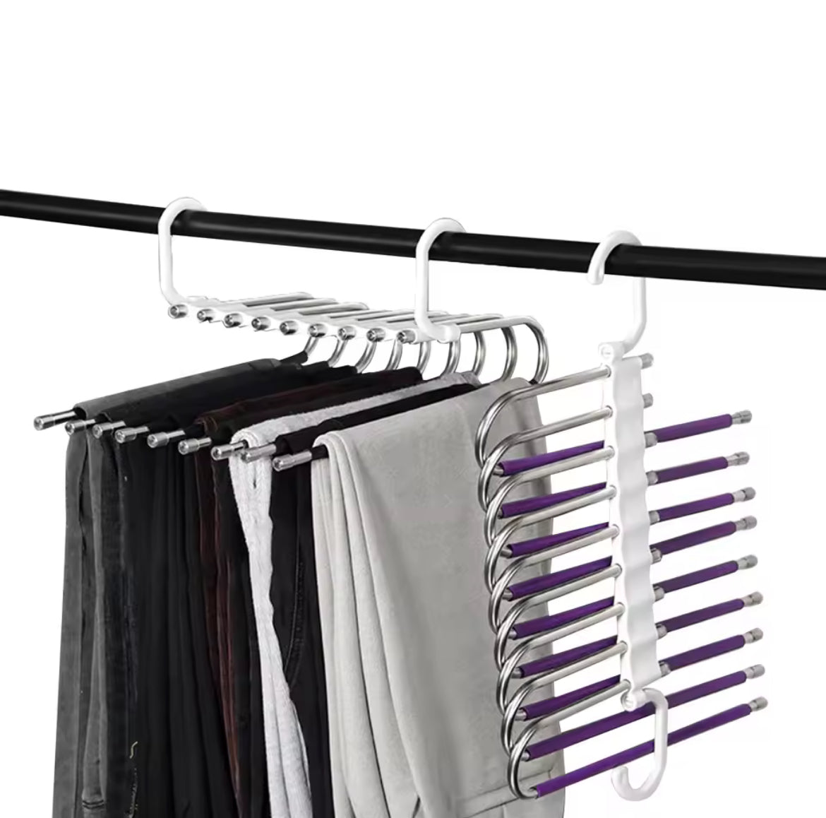 Multi-functional 5 in 1 Hanger