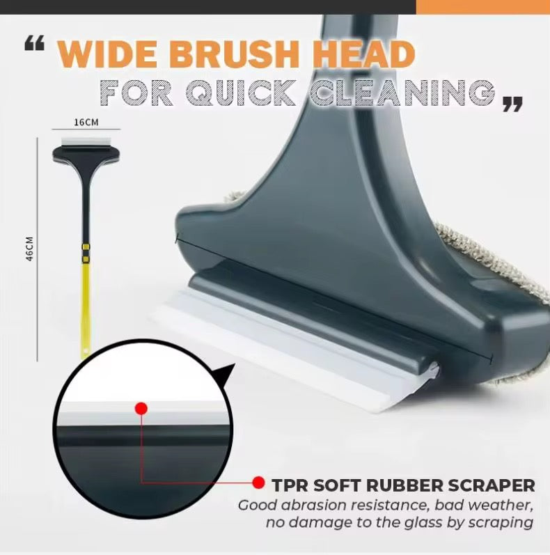 2 in 1 Extendable Dry double sided brush