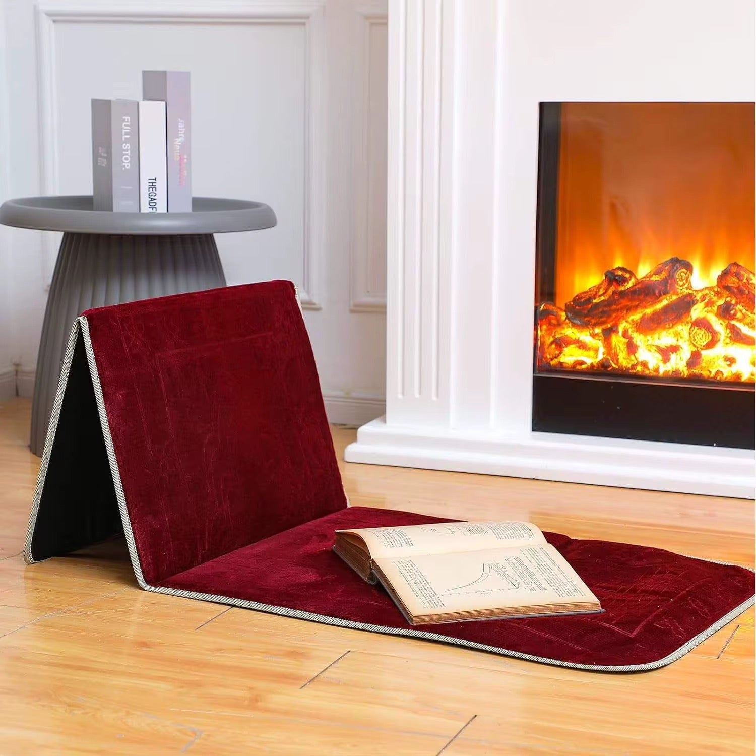 Foldable muslim rug