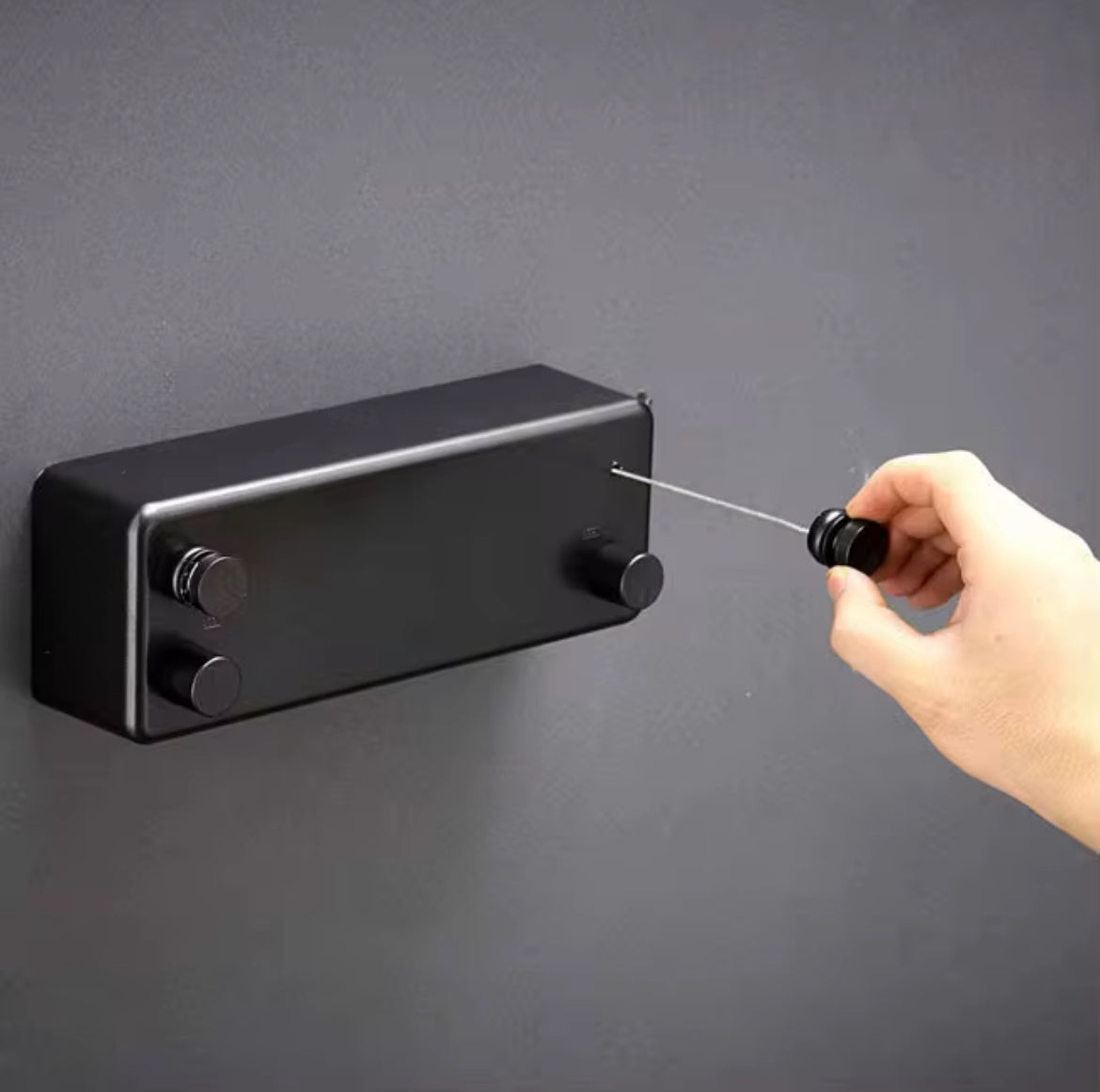 Retractable Wall-Mounted Clothesline